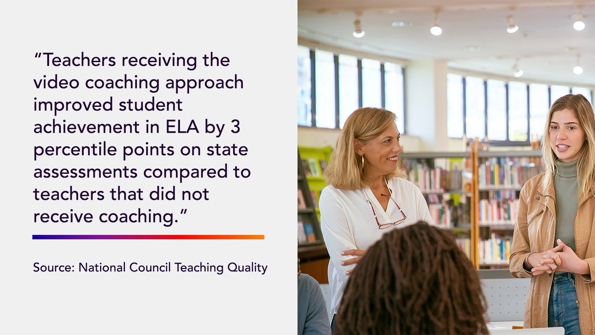TeachingChannel's tweet photo. Video coaching leads to better instruction and outcomes for students. Teachers can improve their practice and seek out video-based coaching, while administrators and policy makers can implement this approach in their schools: https://t.co/Ivki42ayy5.
#edresources #videocoach https://t.co/1LfweNVa03