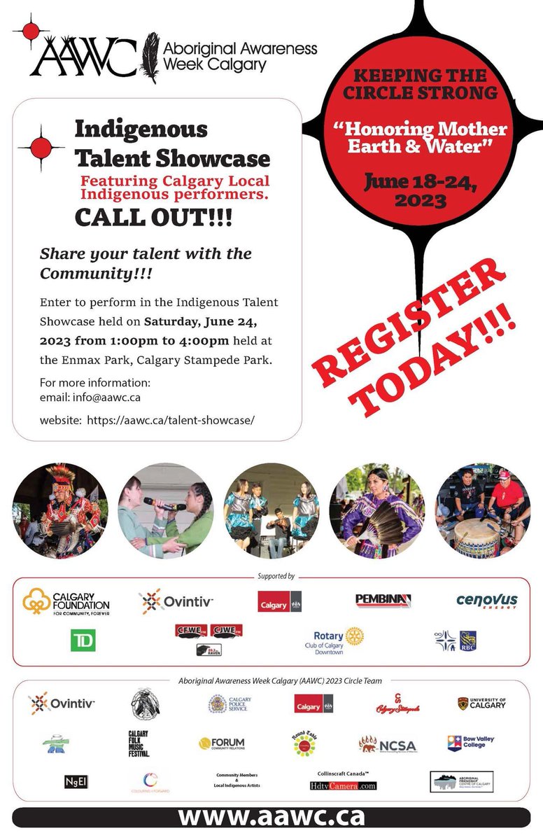 Do you sing, rap, dance, tell stories, do theatre skits? We are still looking for talent for our Talent Showcase on June 24th. Sign up at AAWC.ca