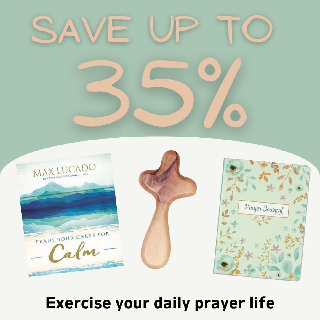 Cokesbury's tweet photo. Save up to 35% on ways to exercise your daily prayer life! Sale ends soon. https://t.co/8PNFG9XkEg
 #prayer #prayertime #prayerworks https://t.co/kArQX2OepC