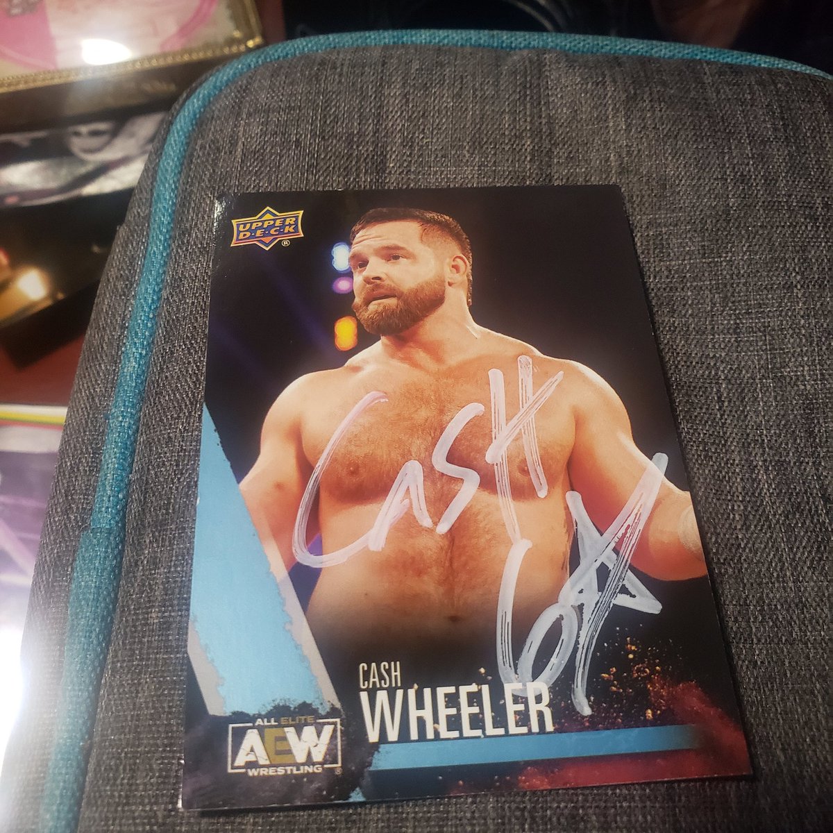 @anthonyvito8 Signed cash Wheeler $60 
#wrestlingcards
#wrestlingcardwednesday