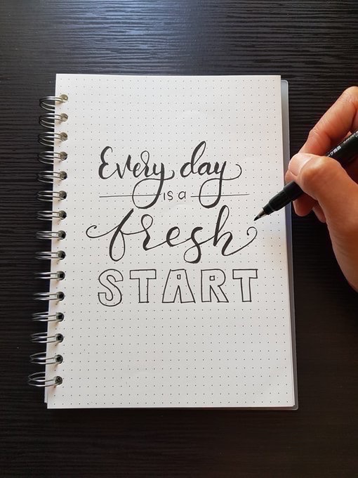 Every day is a fresh start.
#WednesdayWisdom