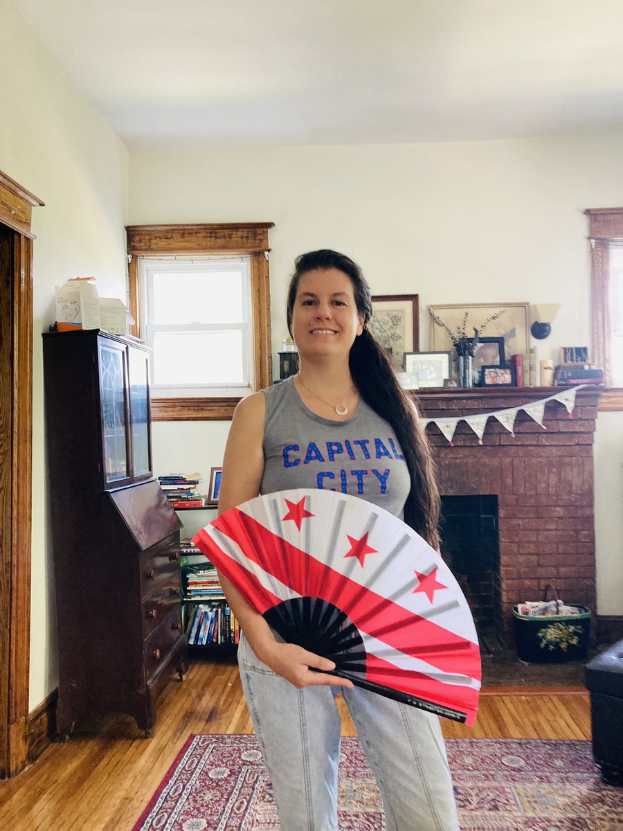 erinfordc's tweet photo. It’s #DCFlagDay! Whether it’s pride for DC, love for our neighborhoods, joy for our sports, arts and culture, or service to our local communities - we deserve autonomy, self-determination and respect. We fight today and always for #DCStatehood. https://t.co/8mAoYqGrAN
