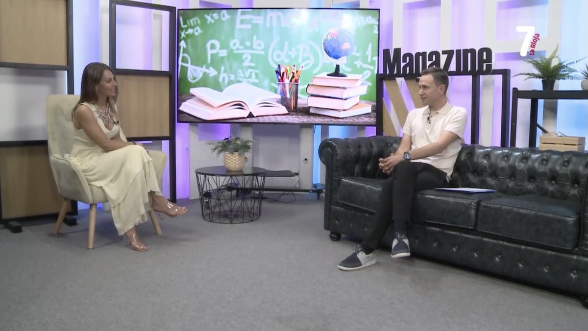 daniosesr's tweet photo. 📺 En el programa #7Magazine de @7LariojaTV con Silvia Lorente dando a conocer nuestro proyecto de @ceiplarioja “TIERRA DE OPORTUNIDADES” que hemos puesto en marcha de la mano de @caixabank para apoyar el #emprendimiento en el #mediorural.

https://t.co/Up1V0eb58n 🇪🇺
#LaRioja https://t.co/uzauybKQDZ