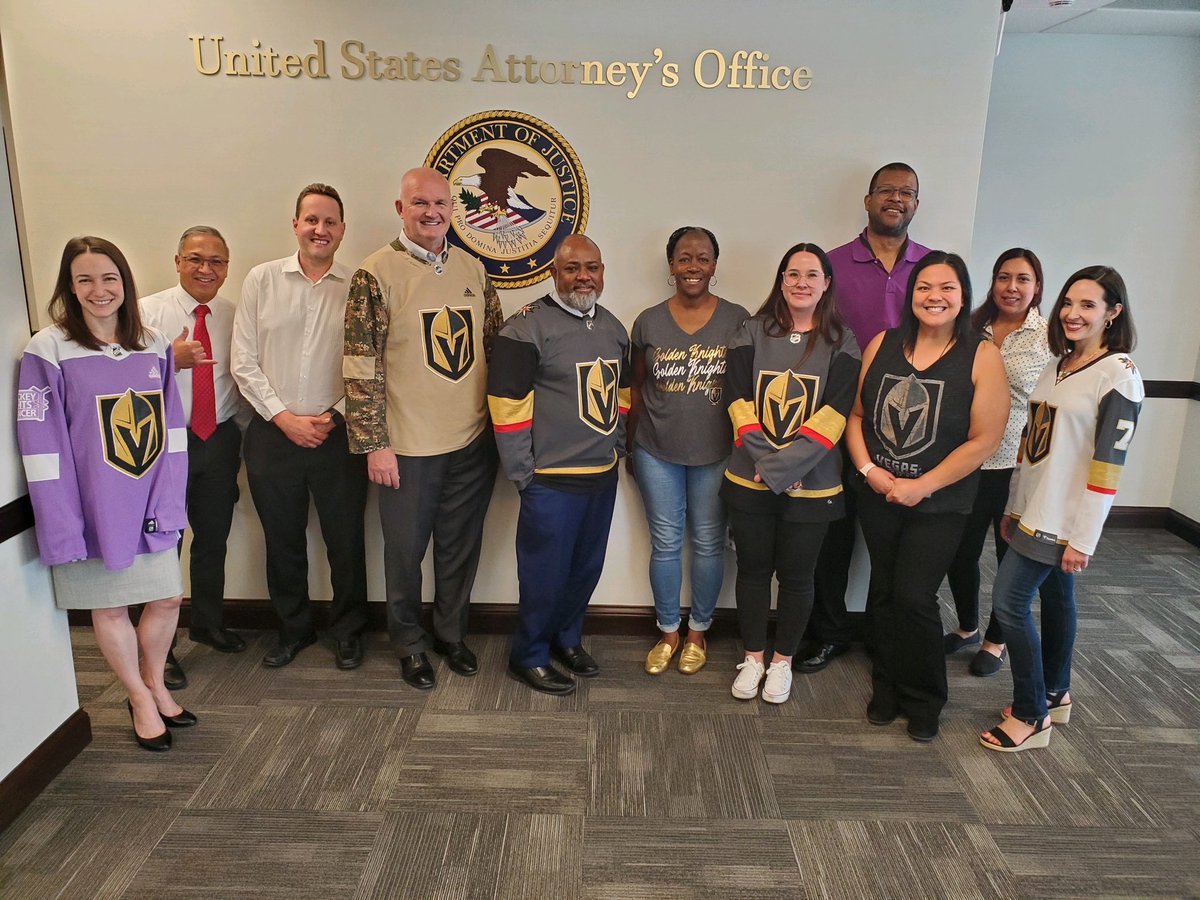 U.S. Attorney Jason Frierson (@usattyfrierson) on Twitter photo Congratulations to <a href="/GoldenKnights/">Vegas Golden Knights</a> and their #StanleyCup victory! Here at <a href="/USAO_NV/">US Attorney Nevada</a>, we aren’t only fighting crime to protect Nevadans. We are also part of the community we serve and are proud of the home team! #VegasBorn #UKnightTheRealm Congratulations to <a href="/GoldenKnights/">Vegas Golden Knights</a> and their #StanleyCup victory! Here at <a href="/USAO_NV/">US Attorney Nevada</a>, we aren’t only fighting crime to protect Nevadans. We are also part of the community we serve and are proud of the home team! #VegasBorn #UKnightTheRealm
