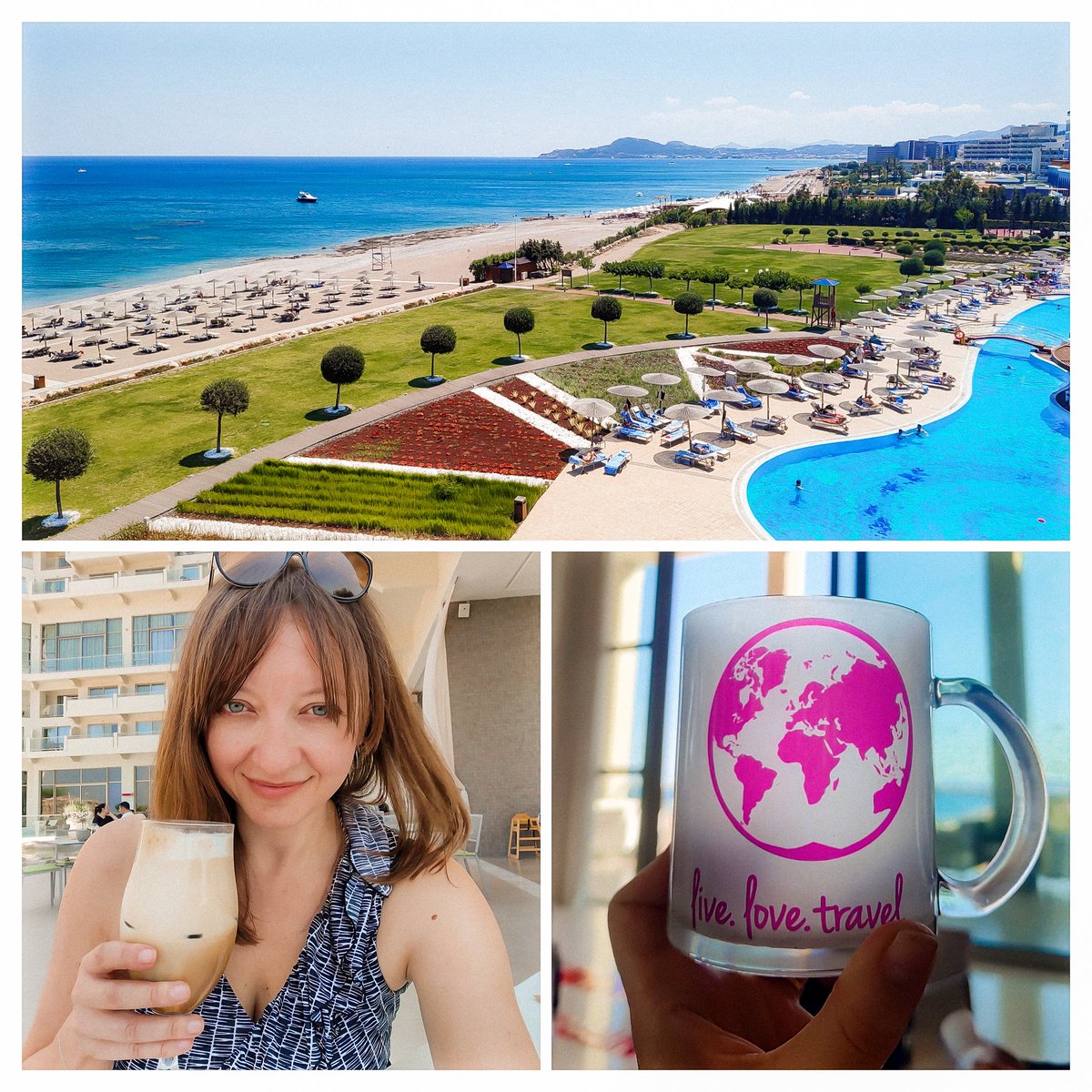 It's finally here! @PinkPangea's writer's retreat in Rhodes, Greece. 🇬🇷☀️🖋️ 5 days of guided exercises in a small group, interactive writing activities, day trips, yoga, and - of course - iced coffee by the pool. Let the words flow... #WritingCommunity