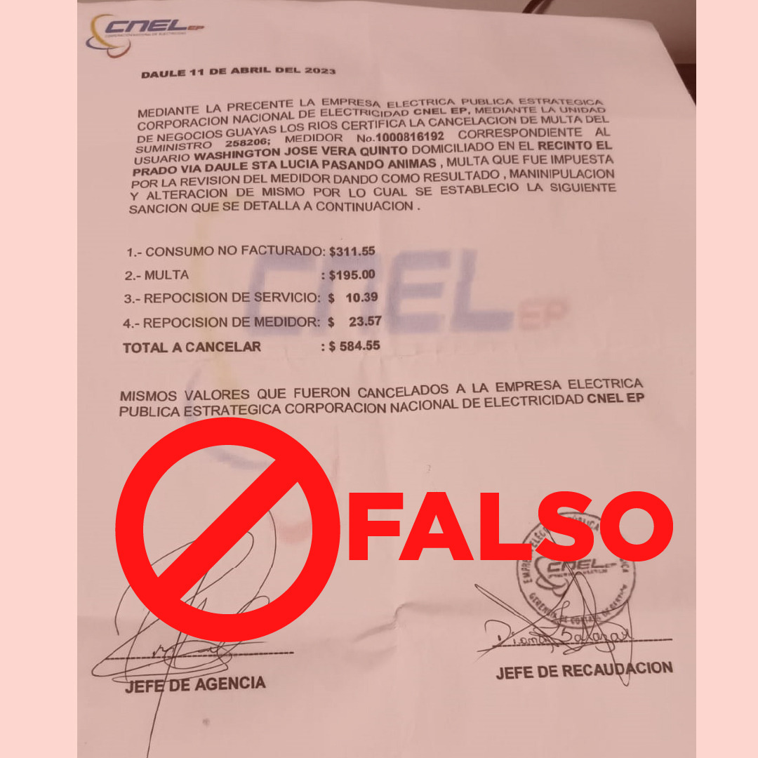 CNEL_EP's tweet photo. #ATENCIÓN 📍 | @CNEL_EP alerta a la ciudadanía que si reciben esta notificación, deben reportarla en cualquiera de nuestras agencias de servicio y atención al cliente, o comunicarse con nuestro Call Center: 1800 - 263537. https://t.co/ysxvpv0trd