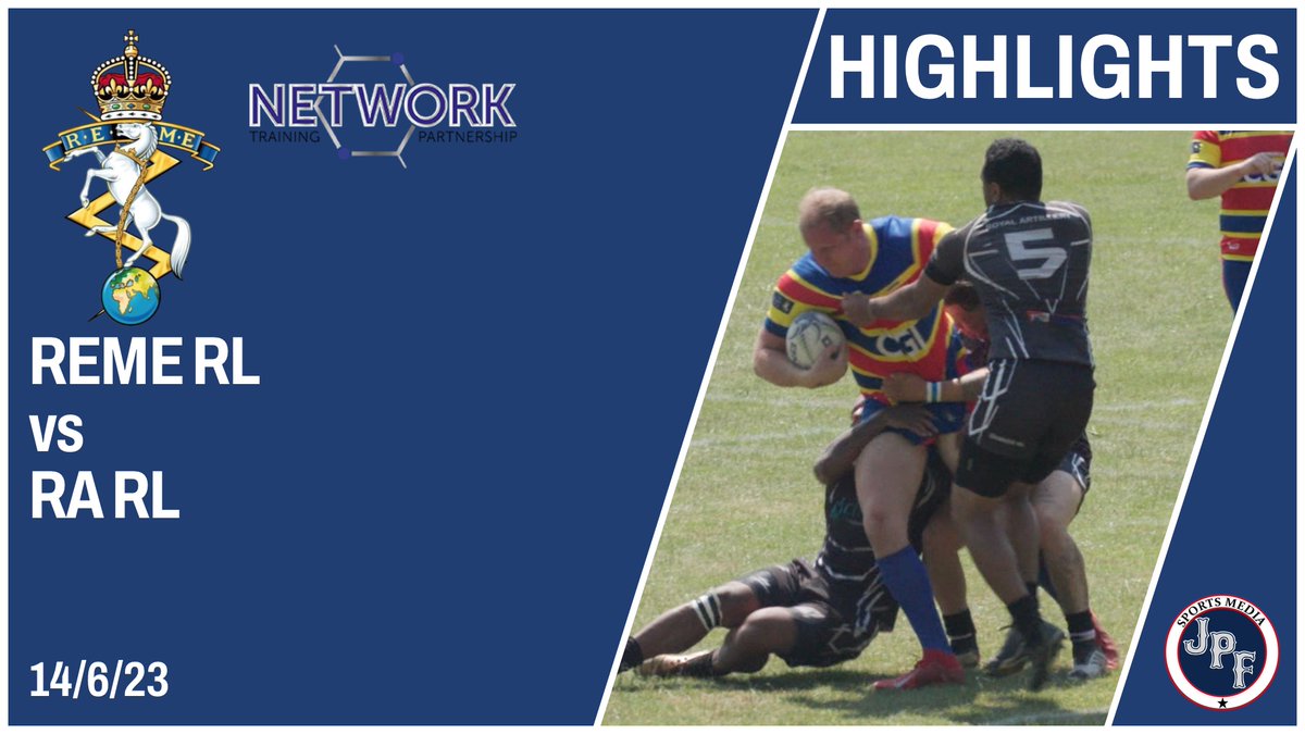 JPFSportsMedia (@jpfsportsmedia) on Twitter photo Highlights from today's Lawson Cup Round 2 fixture are now up - a good contest in the heat at Tidworth with <a href="/REME_Rugby/">REME Rugby πΉπ©ππππΉπ©</a> taking the win, 44-24 over the Gunners. youtu.be/_Ey5NOgjd8w Highlights from today's Lawson Cup Round 2 fixture are now up - a good contest in the heat at Tidworth with <a href="/REME_Rugby/">REME Rugby πΉπ©ππππΉπ©</a> taking the win, 44-24 over the Gunners. youtu.be/_Ey5NOgjd8w