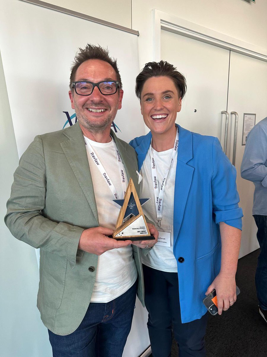 Anna_panache's tweet photo. So proud of @panachecruises winning @BWPinTravel small company award 🥇  we’re over the moon!! https://t.co/R41UFbA5AC