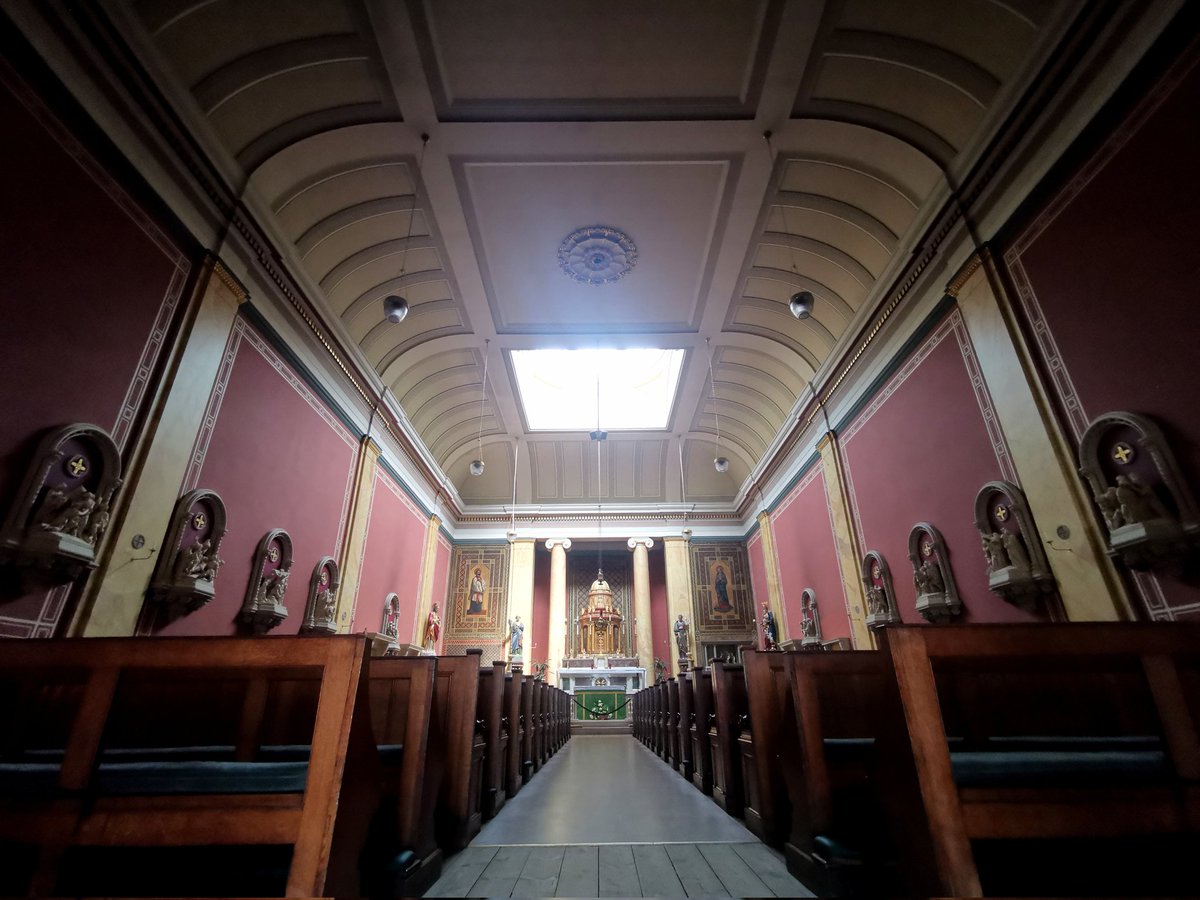 St Francis Xavier Roman Catholic church in #Hereford 
It is quite magnificent in the #neoclassical style.
#architecture