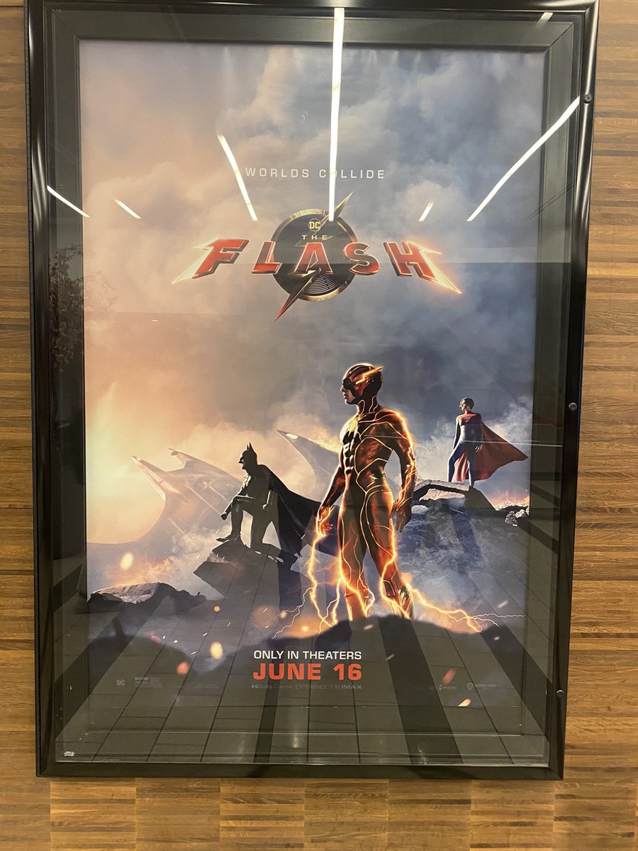 Nearly a DECADE in the making and I can tell you as someone who has seen the film twice… it’s worth the hype! It’s a love letter to DC! The story, the characters, the performances, so many surprises! Action-packed emotional thrill-ride! GO SEE IT #TheFlash #TheFlashMovie