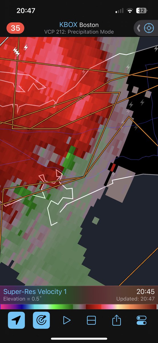 ⁦<a href="/capecodweather/">Phil Burt - CapeCodWeather.Net ⛈️❄️🌪️🌬️🌊</a>⁩ rotation over Yarmouth