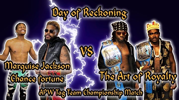 chancedawrestlr's tweet photo. APW Day of Reckoning tickets —> https://t.co/sEX7uaQArz https://t.co/GkSFSjHhOj