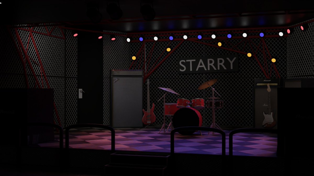 Nikusooo's tweet photo. Shimokitazawa shelter - STARRY

#BocchiTheRock  #ぼっち・ざ・ろっく #3dart https://t.co/Go2qbrQ0wt