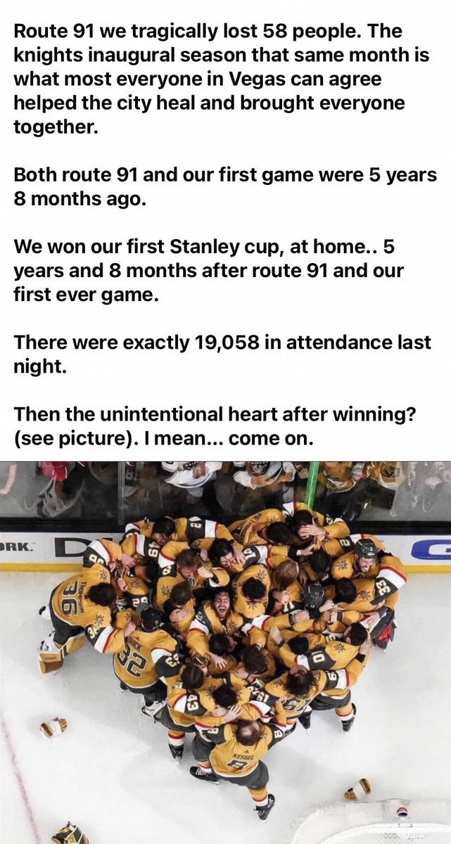 #VegasStrong  #VegasBorn  #Route91 #StanleyCup ♥️🎉