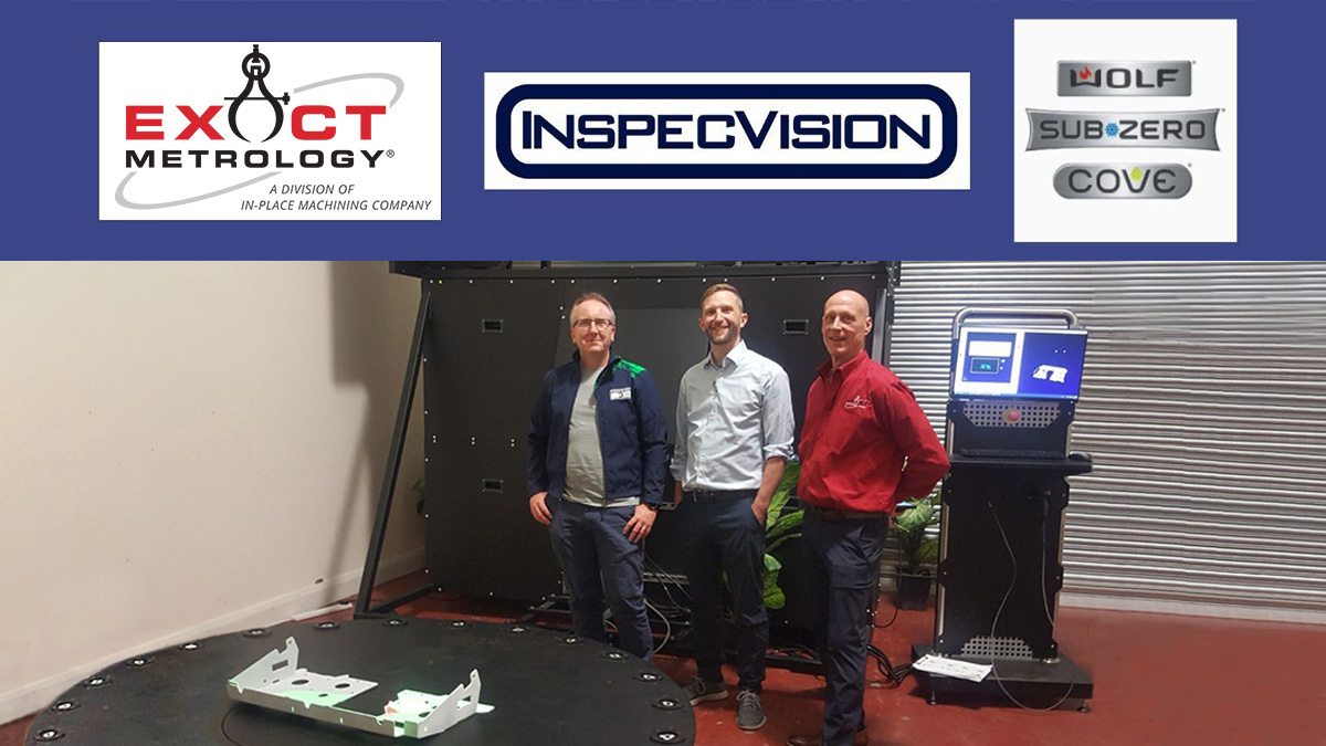 @ExactMetrology: A Division of In-Place Machining Company is proud to announce our new partnership with @InspecVision Ltd of Northern Ireland to provide innovative 3D inspection solutions for customer @subzerowolf

Learn more: ➡️ inspecvision.com

#3dinspection #3dscanning