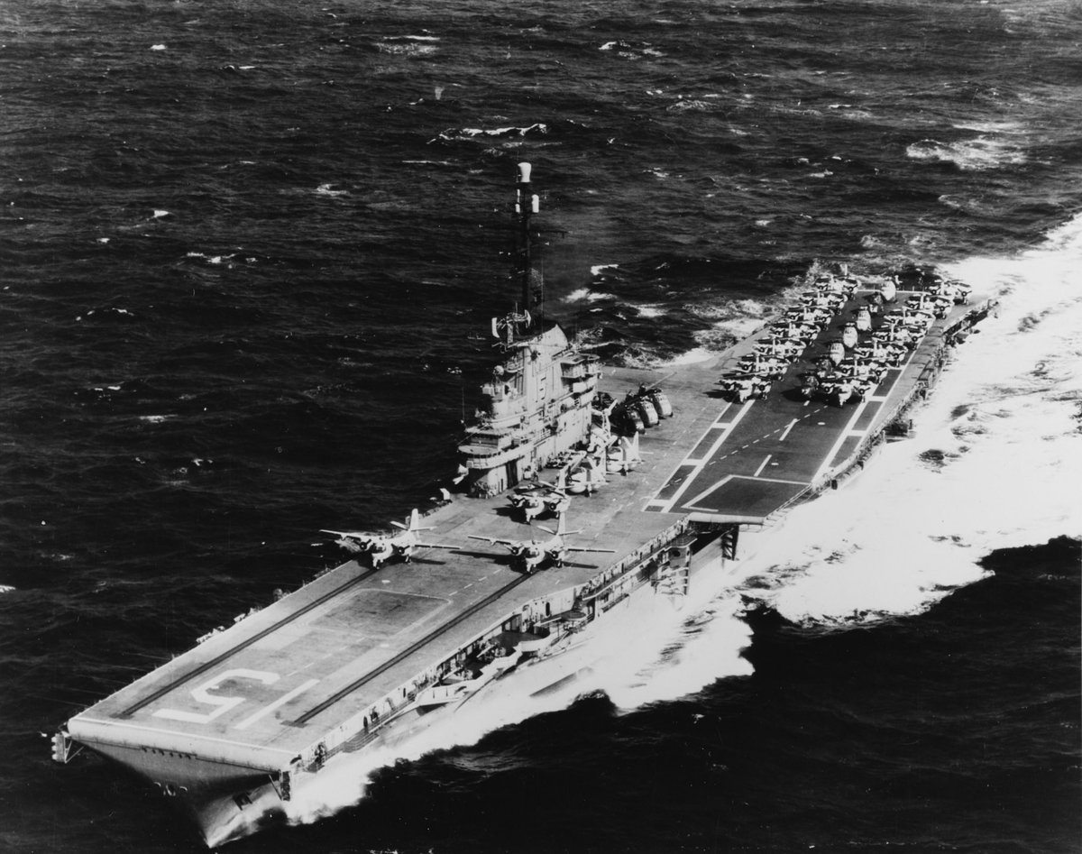 Boneyardsafari's tweet photo. A look back to USS Randolph CVS-15 in the 1959 with stoof’s aboard. #cv15 #ussrandolph #s2tracker #stoof #flynavy #aviationsafari #aviationpreservation #boneyardsafari https://t.co/C5sHS2Btzy