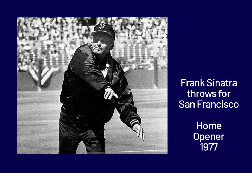 mhduncan's tweet photo. I don't know if Frank Sinatra tossed it over the plate or not, but as a singer he had a lot of hits. As a lifelong fan, he probably made a decent pitch. Sadly, this great man made only one lifetime baseball error, switching teams — to the Bums. Everyone makes judgement errors. https://t.co/NHfjCvri5L