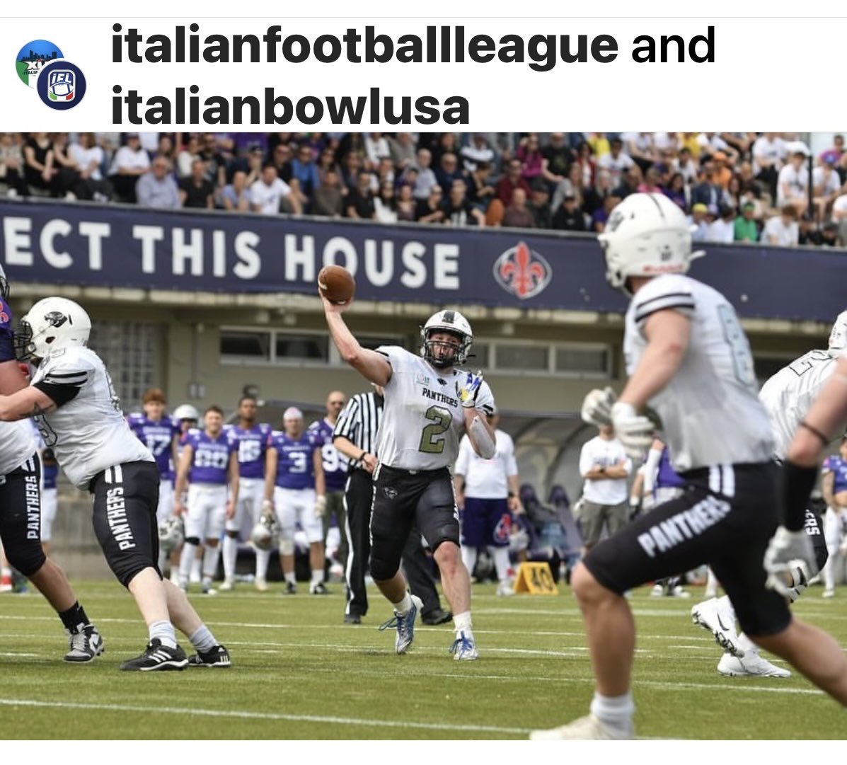 CoachPaoletti's tweet image. ⁦@paoletti236⁩ ⁦@ParmaPanthers⁩ in ItalianFL Semis Sat. Only 2 Games left in Terrific Career.Thanks 2 everyone. ⁦@UDFootballNews⁩ ⁦@MNAthletics⁩ ⁦@CoachJambrose⁩ ⁦@SWAG7v7⁩ ⁦@iamCoachAbe⁩ ⁦@marplejrtigers⁩ SO PROAD OF YOU