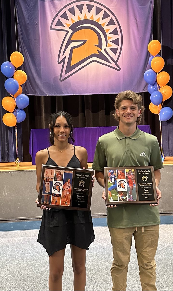 MCGEE, BUSH NAMED ATHLETES OF YEAR AT EDISON'S ALL-SPORTS BANQUET. . . <a href="/EHeightsSDAth/">Thomas A. Edison HS Athletics</a> <a href="/giannamcgee_13/">Gianna McGee</a> 

stsportsreport.com/index_get.php?…