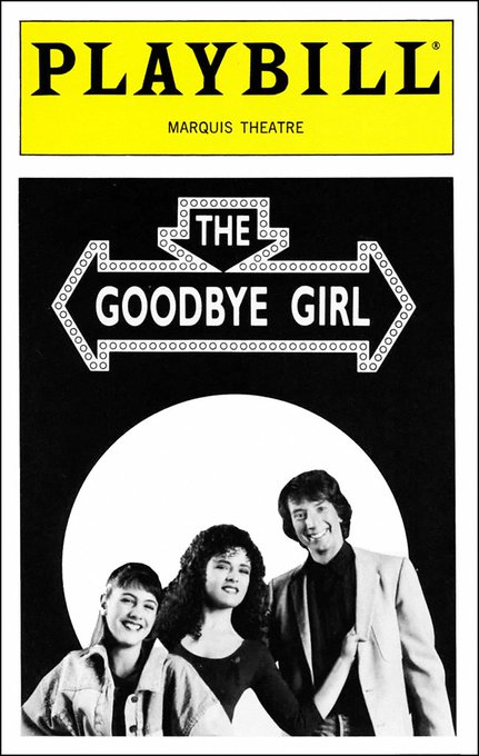 iShowTunes's tweet photo. "How can I win if I'm not on my side?" - #TheGoodbyeGirl

@DavidZippel, Lyrics / #MarvinHamlisch, Music
@OfficialBPeters #MartinShort
#NeilSimon #GracielaDaniele #MichaelKidd
#MarquisTheatre #Broadway, 1993 https://t.co/UUYVGNFoS6