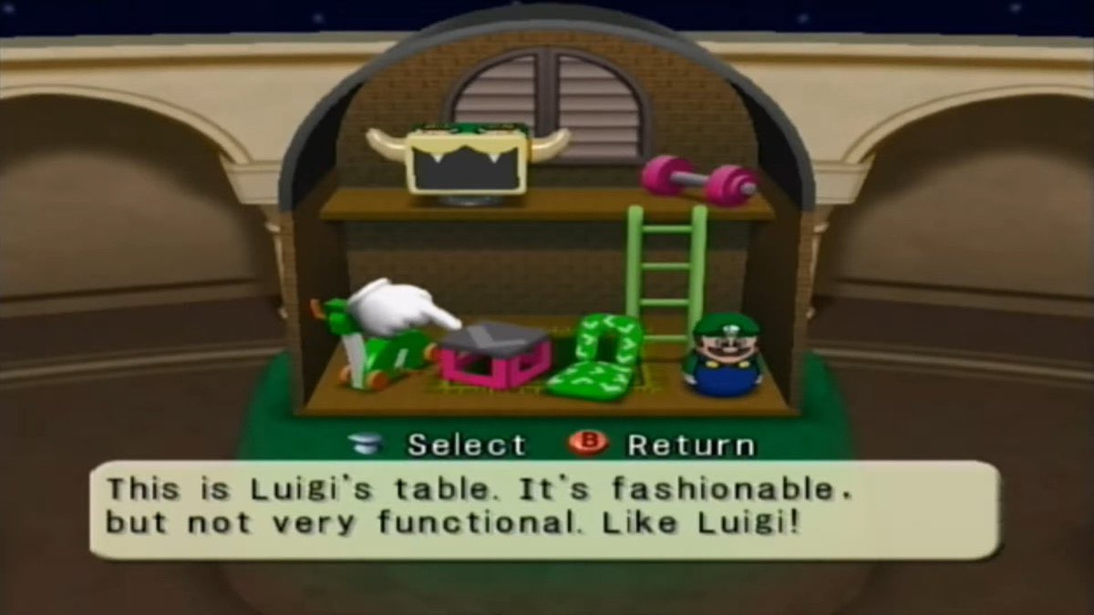 SuperMarioOOC85's tweet photo. What was Mario Party 4’s problem with Luigi https://t.co/qzcS3x7e8m