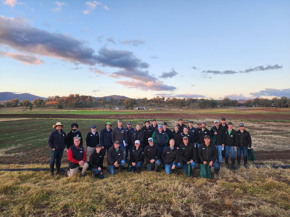 A busy day at our Tamworth research farm yesterday with @AuNutrien agros over for our Junior Agro Training. A fabulous day in the field problem solving case studies & learning about our R&D program. We look forward to supporting these agros further #BiggestJobOnEarth #futureofag