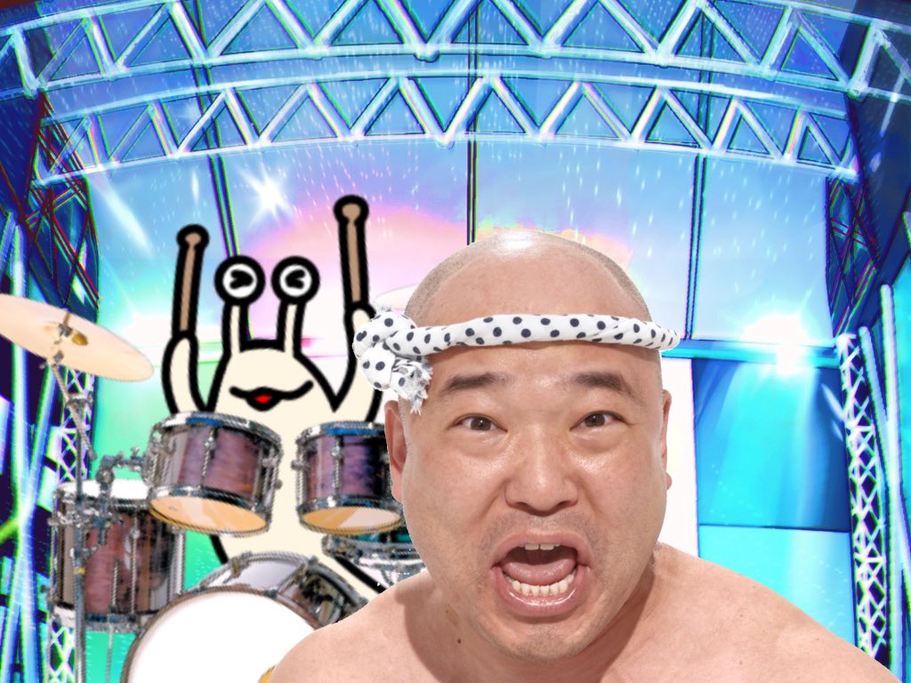 drutsumuri's tweet photo. ボーカルの合図で始まると思ってたドラマーと、ドラムの合図で始まると思ってたボーカル https://t.co/jkAxEusI52