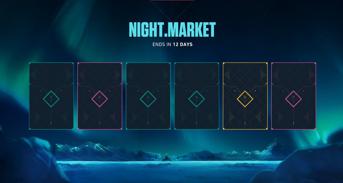 The Night Market is now Back | #VALORANT 

What did you get?