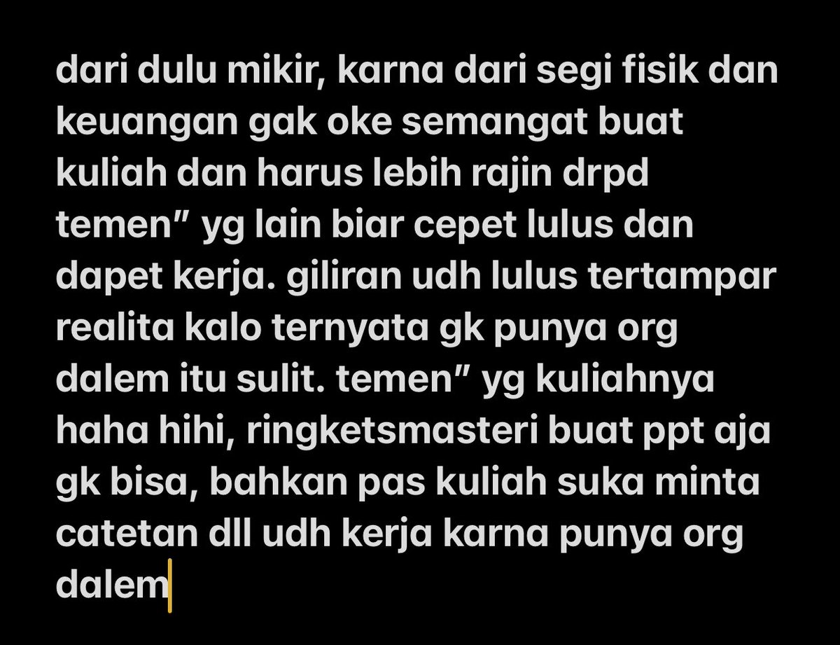 worksfess's tweet photo. Work! semangat eaa para jobseeker, kalo ga kuat ya udh nyerah aj🙂 https://t.co/Lq01hqWKan