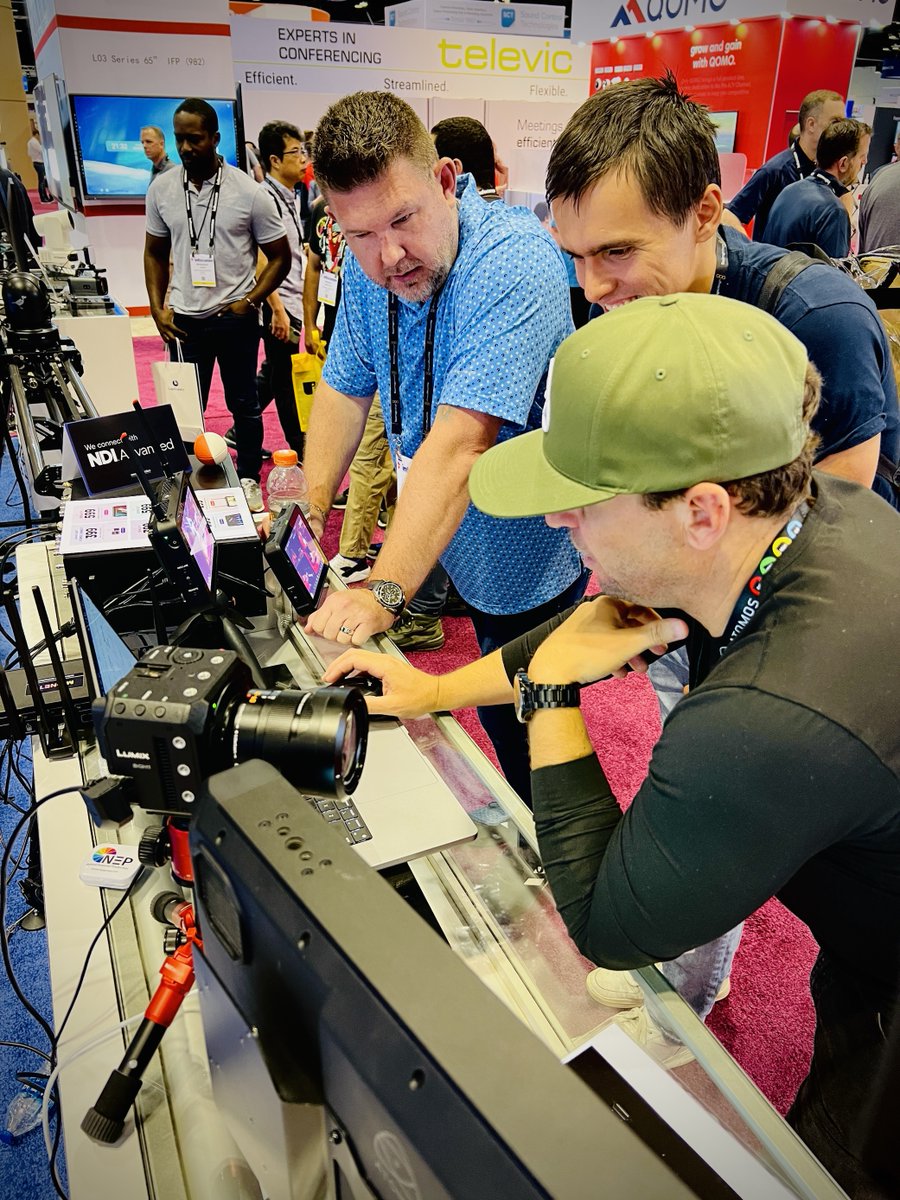 AtomosGlobal's tweet photo. It's been great meeting everyone and demonstrating the Connect range with C2C workflows at InfoComm 2023 in Florida!
#Connect #ShogunConnect #Atomos #Tradeshows #InfoComm23 #InfoComm #Broadcasting https://t.co/CfEI48XNmY