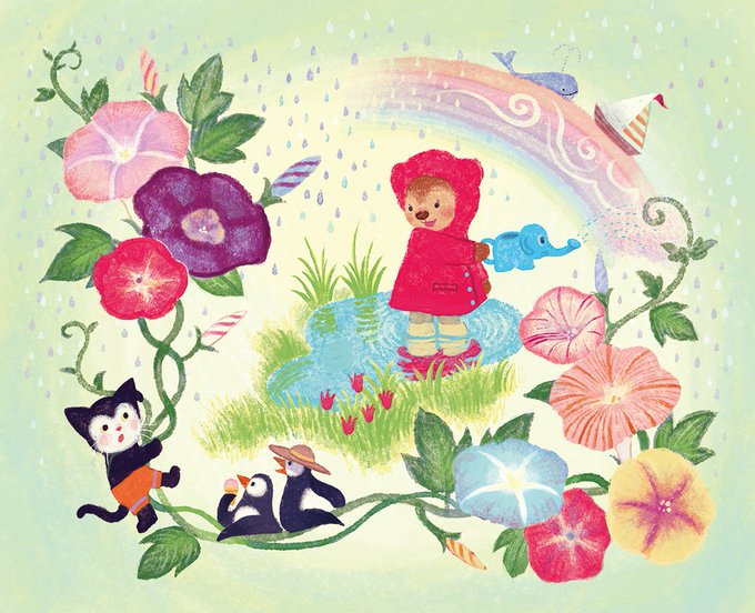 「flower penguin」 illustration images(Latest)｜2pages