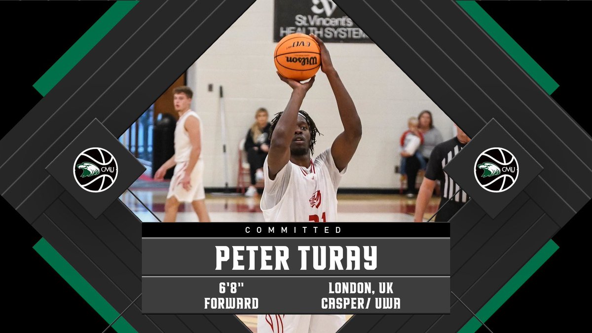 Central Methodist Men's Basketball (@cmueaglesmbb) on Twitter photo We are excited to welcome <a href="/peterturayii/">Peter Turay 🇸🇱/🇬🇧</a> to the family! The London native had very successful stops at Casper & West Alabama. Peter is an above the rim athlete that will bring experience to the 23-24 roster🟢🦅 We are excited to welcome <a href="/peterturayii/">Peter Turay 🇸🇱/🇬🇧</a> to the family! The London native had very successful stops at Casper & West Alabama. Peter is an above the rim athlete that will bring experience to the 23-24 roster🟢🦅