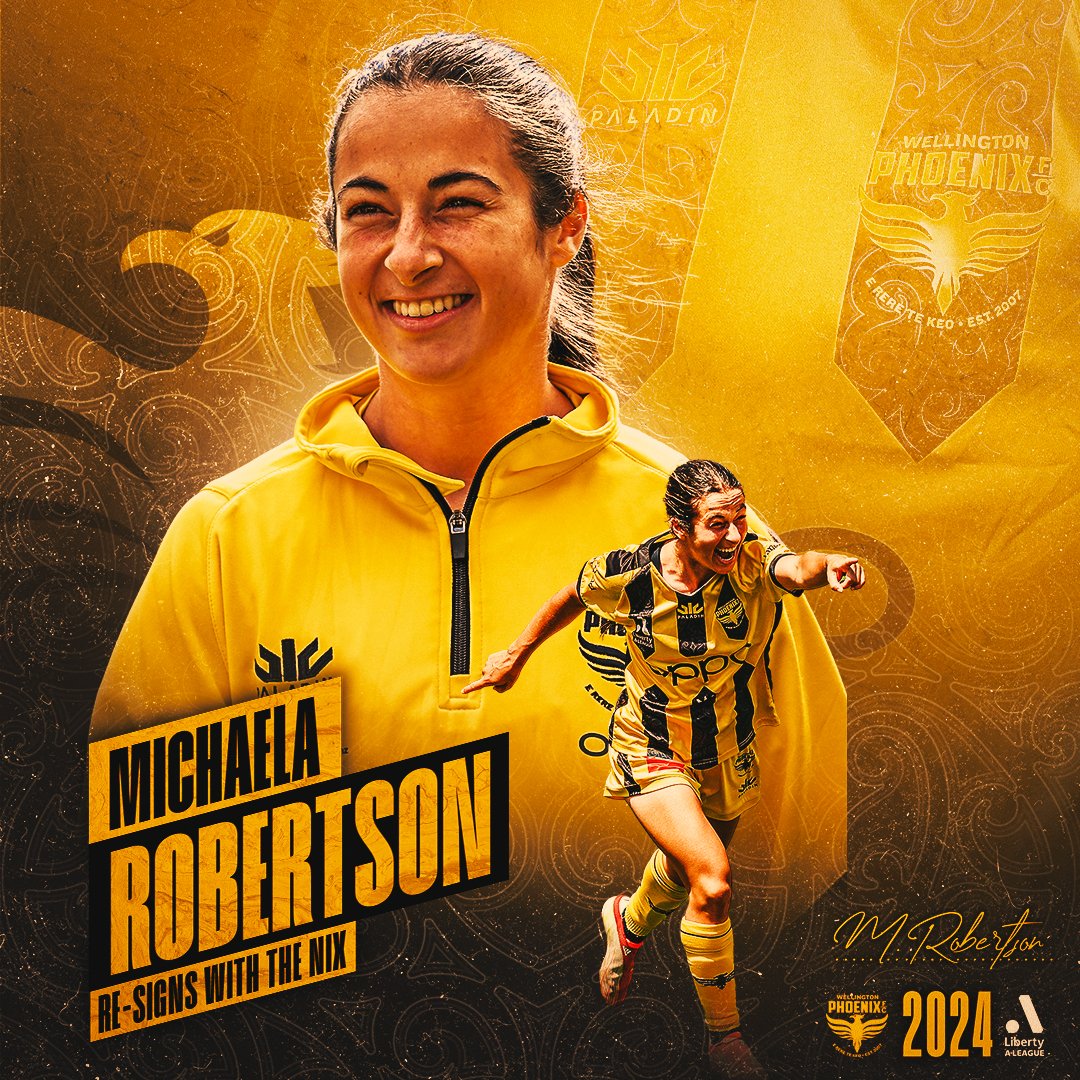 WgtnPhoenixFC's tweet photo. Welcome back Mickey Robertson! 🚀

Robertson is back with the Nix on a one-year deal! 🤩

#COYN! 🔥

https://t.co/SAVRs4aeWc | 💛🖤 https://t.co/Btx9MHDFUE
