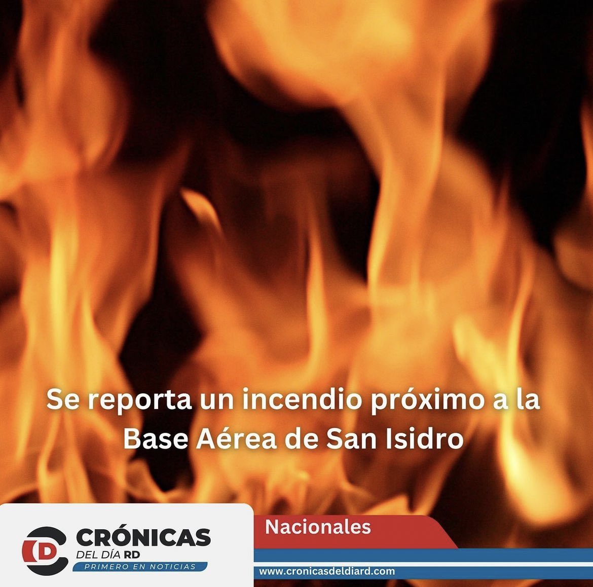 Cronicasdeldia's tweet photo. Ciudadanos reportan incendios próximo a la Base Aérea de San Isidro. 

#incendio #sanisidro #fuego #Sequema #Candela https://t.co/FmPjVlO7NQ