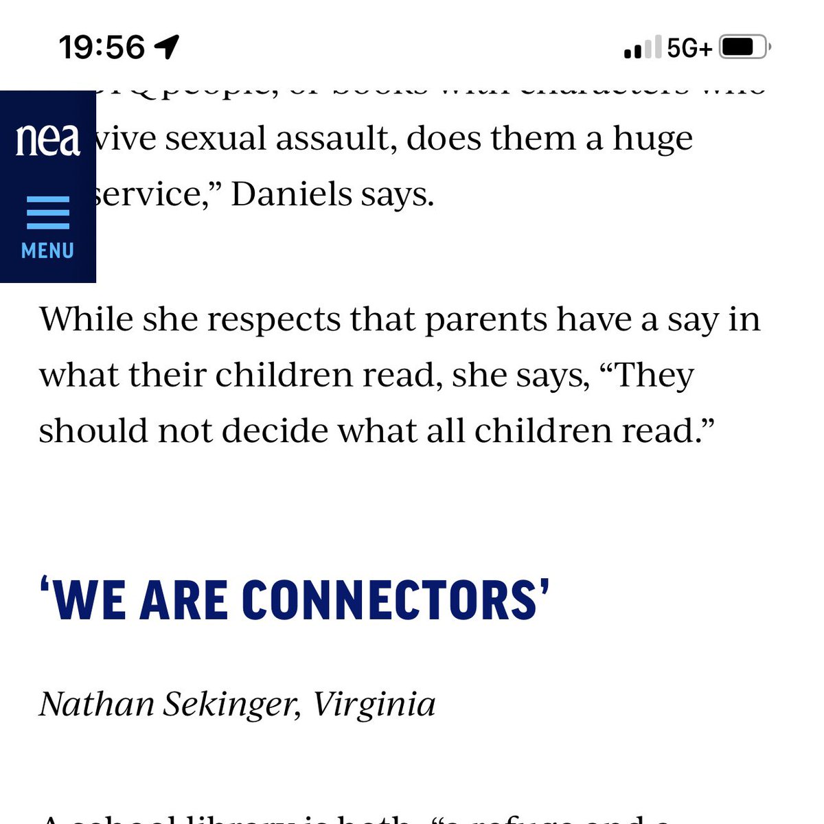 School librarian Kathleen Daniels, leader @FloridaMediaEd, loves to lie about @GovRonDeSantis #DontSayGay #CRT + books.

@NEAToday is happy to let #teachers know: nea.org/advocating-for…

@tarynfenske @BryanDGriffin @JeremyRedfernFL @ChristinaPushaw #AASL23 #NEA