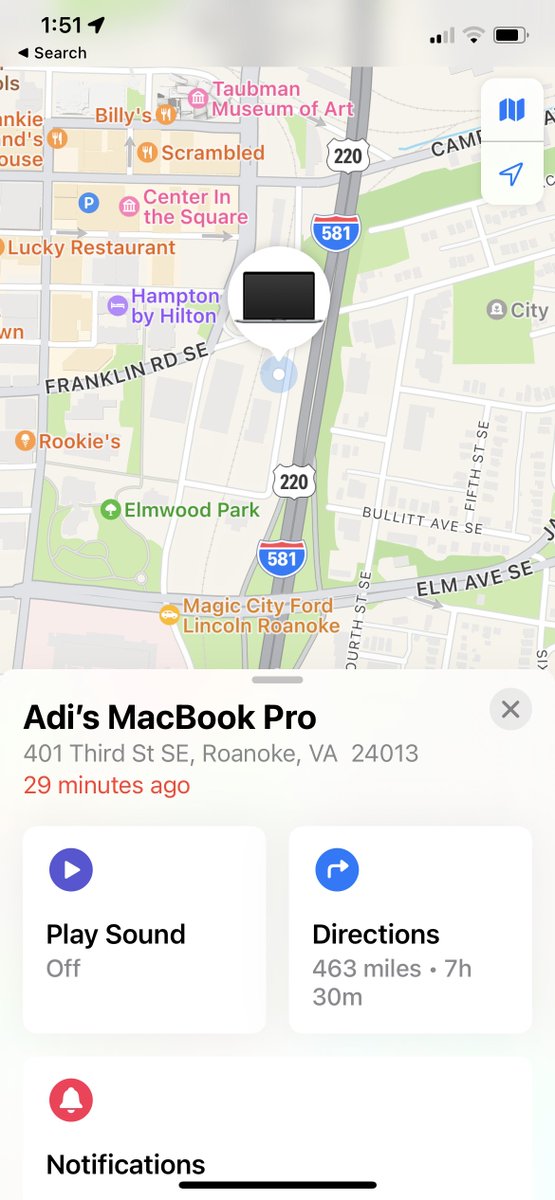 FindingHealth's tweet photo. @Amtrak I've been tracking my laptop for nearly 20 hrs as it rides up and down the NE Corridor. Spoken with the lost &amp; found agent at every station on the line &amp; no one will #help. Please locate my computer tonight, leave it in #NYC and I will get it tomorrow AM! #CustomerService https://t.co/HQQaZk0Ypa