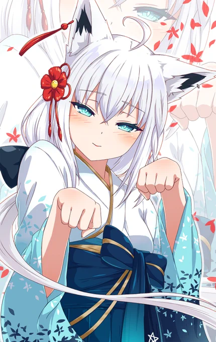和服こんこん #絵フブキ