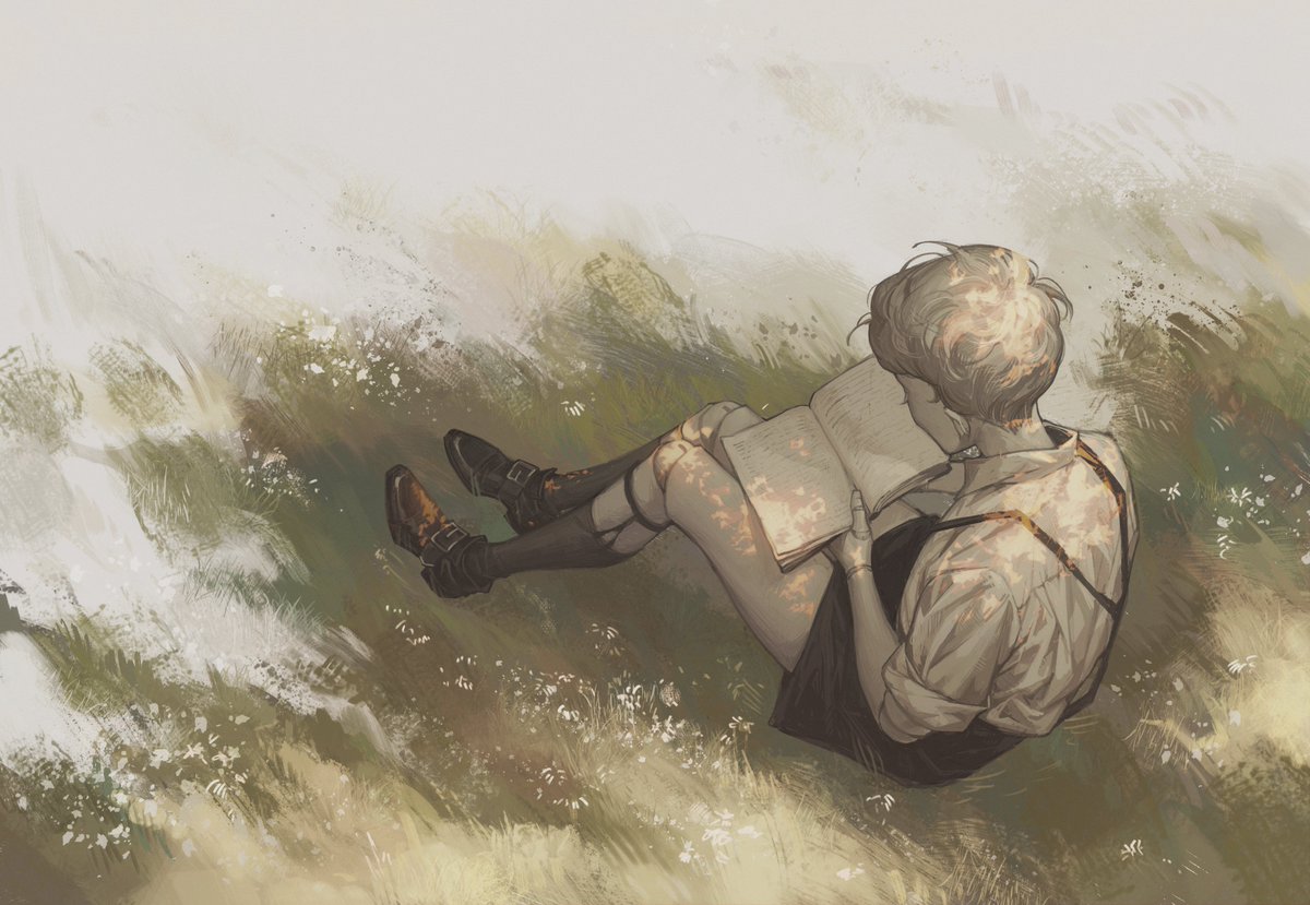 shh... he's reading...