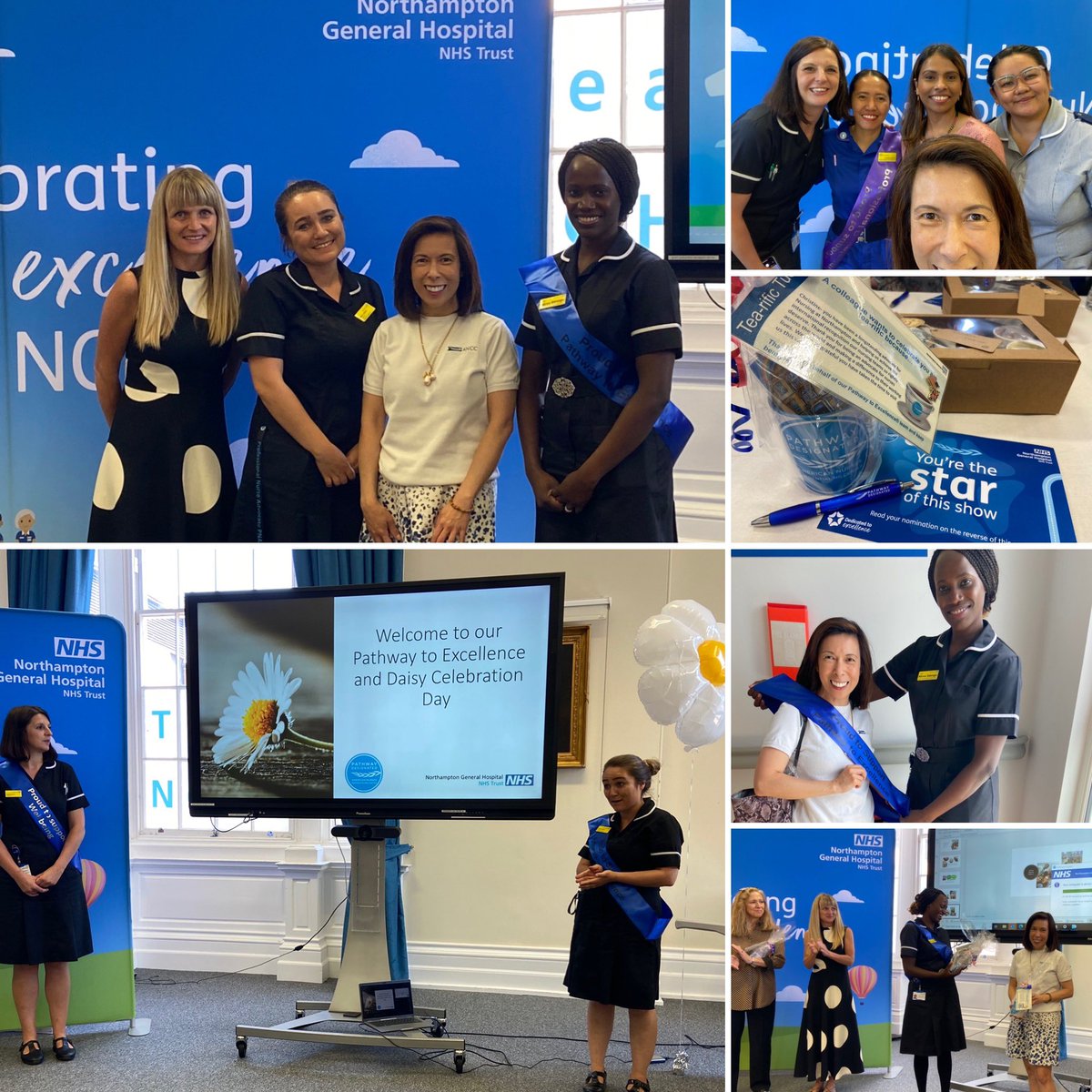 Today was perfection. Thank you <a href="/NGHnhstrust/">Northampton General Hospital 💙</a>, <a href="/HeidiSmoult/">Heidi Smoult</a>, <a href="/NereaOdongo/">Nerea Odongo</a>, <a href="/emlambert8/">Emily Lambert</a>, &amp; team for the grand welcome. We enjoyed the presentations &amp; the thoughtful details. Everything was meaningful. Makes me so proud knowing  that you’re a part of our #ANCCPathway family 💙.