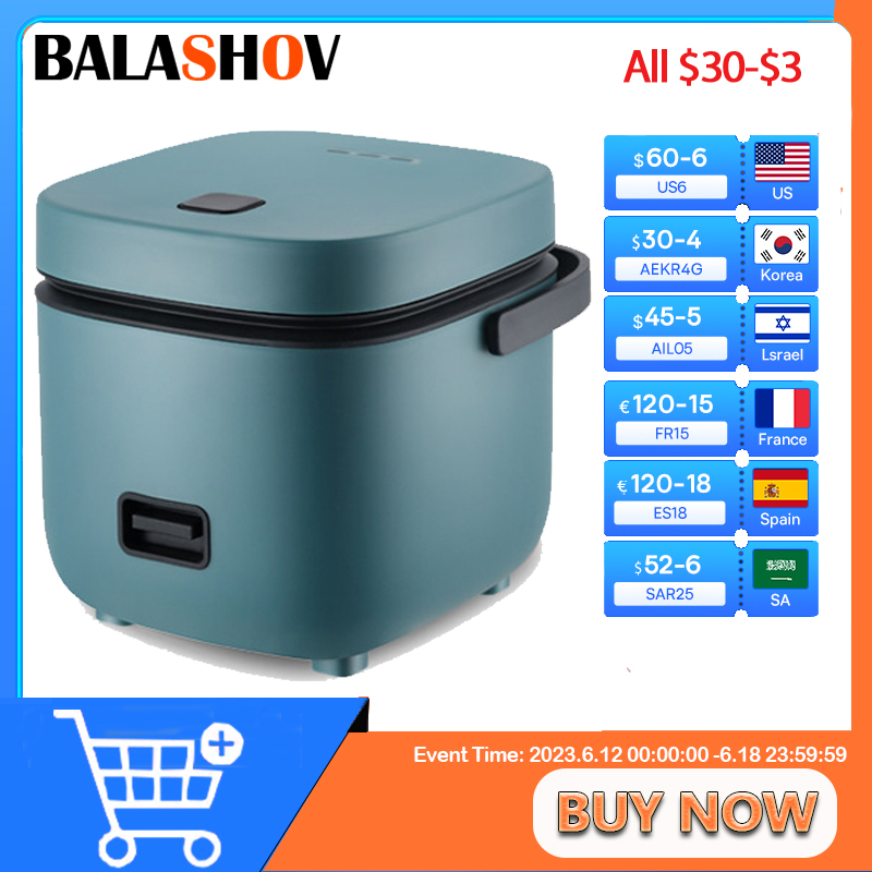 NeexaKhan's tweet image. Mini Rice Cooker Multi-function Single Electric Rice Cooker Non-Stick Household Small Cooking Machine Make Porridge Soup EU Plug
Buy Now..
s.click.aliexpress.com/e/_DmqtxqN
#minicooker #miniricecooker #rice #ricecooker