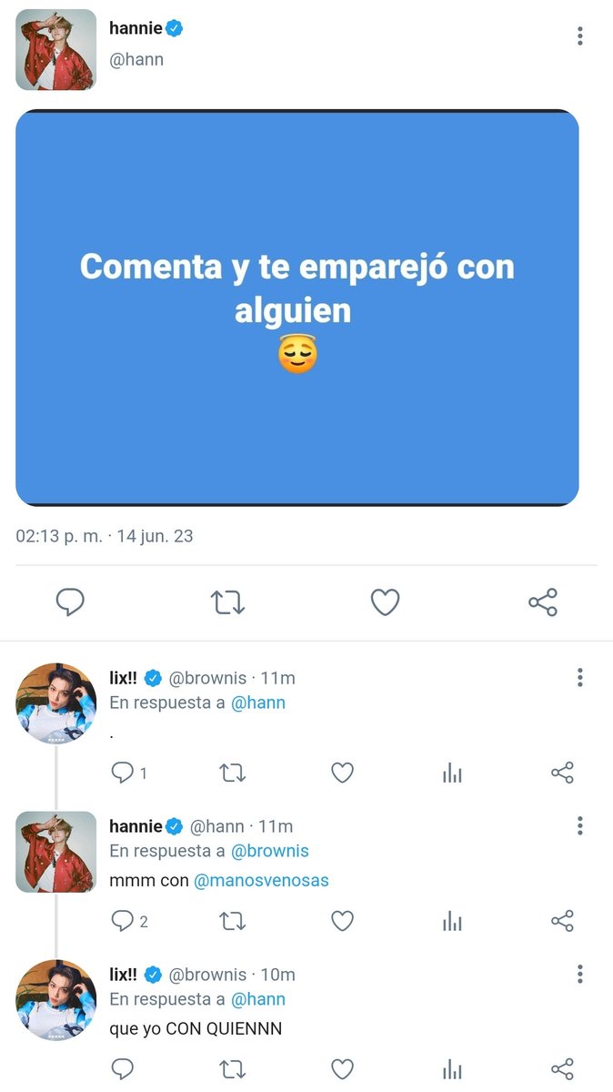hnvj01's tweet photo. Au #HYUNLIX 

Donde hyūnjin y fēlix se odian pero en el fondo (muy en el fondo) se quiere mucho 

O

Donde jēongin y jînsung crean una cuenta donde los shipean y se vuelven virales 

001- https://t.co/BS3uPKq7Y8