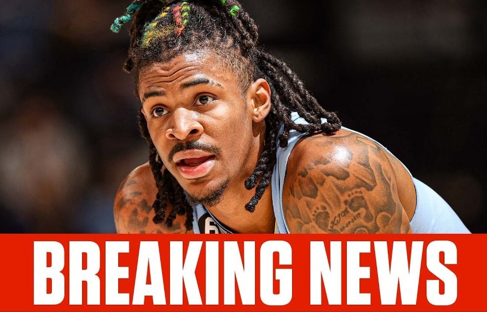 BREAKING: Adam Silver announces that Ja Morant has been suspended for the entire 2023-2024 season.