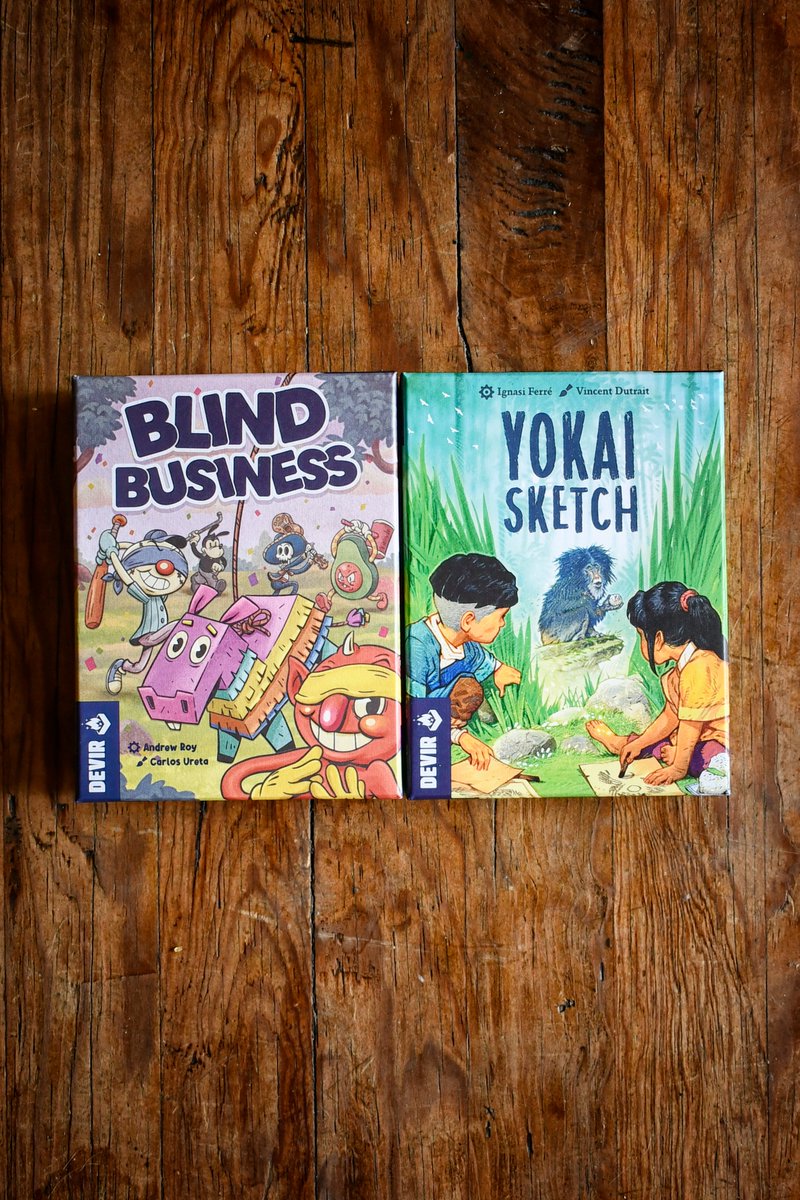 DevirArgentina's tweet photo. Sabemos que todavía falta para que lleguen a La Argentina😅pero estamos encantados de anunciar que los reglamentos de los nuevos lanzamientos de nuestra línea #DevirPockets #BlindBusiness y #YokaiSketch ya están disponibles en @BoardGameGeek > https://t.co/J9qnltrQO6 https://t.co/1co3GMZsxg