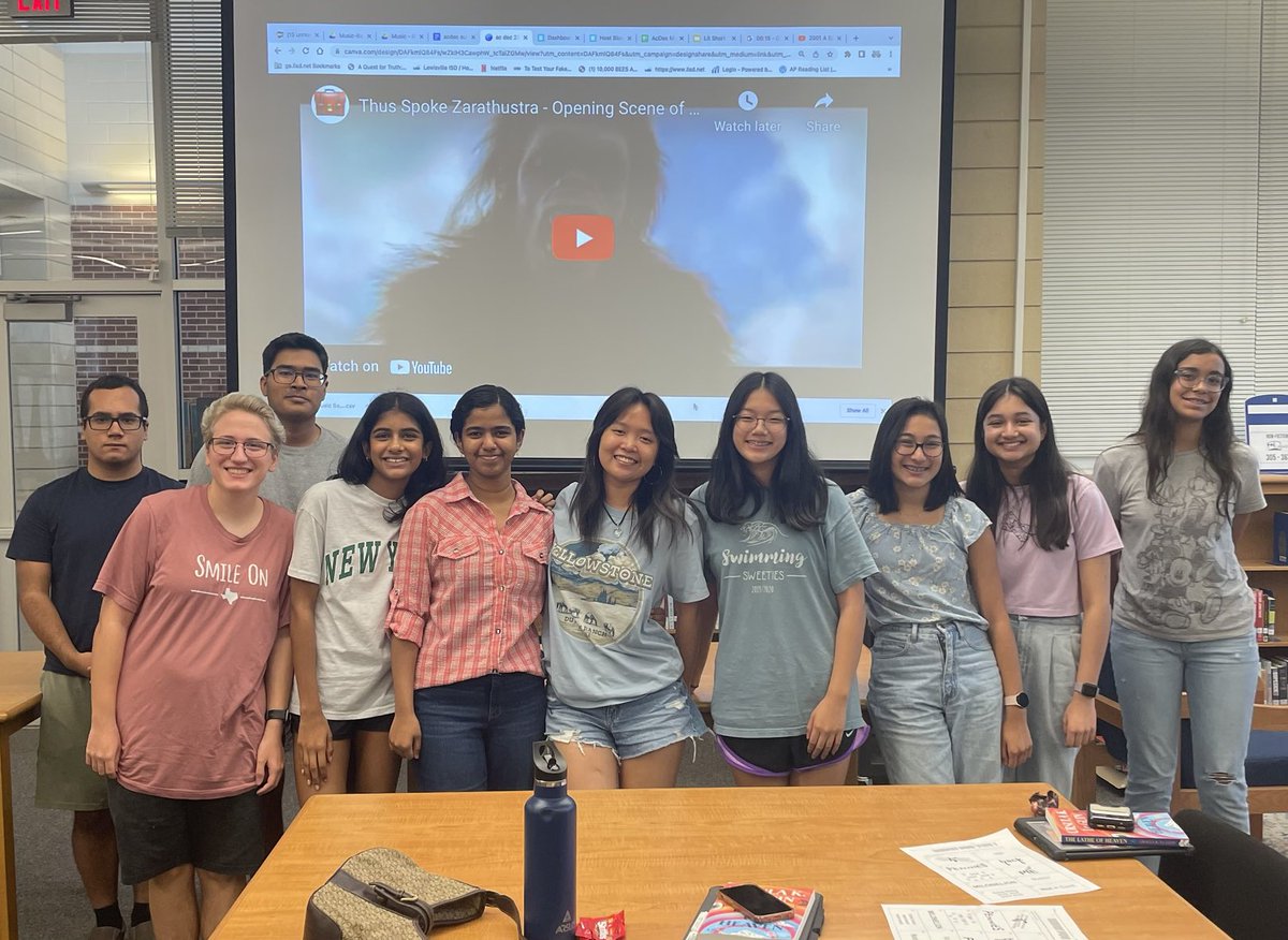 Today ⁦<a href="/HebronAcDec/">Hebron AcDec</a>⁩ learned about 2001 A Space Odyssey! This year’s theme is fun, and this team is off to a great start!