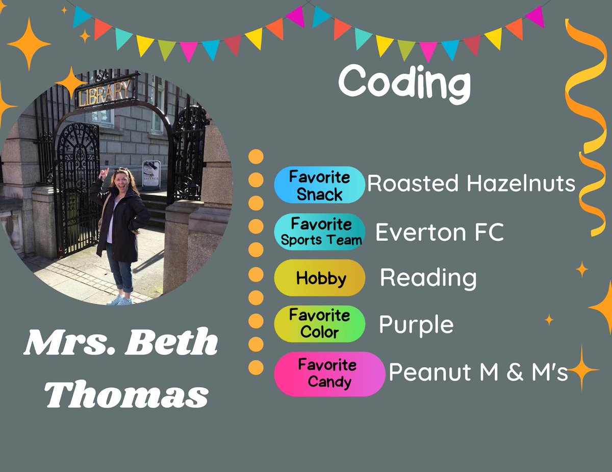 summitnjflash's tweet photo. Mrs Thomas is so excited to get coding this summer! We can’t wait to see what challenges in code are ahead! 💻 ☀️ #summitflash #summer https://t.co/LjMuQ8dw0T