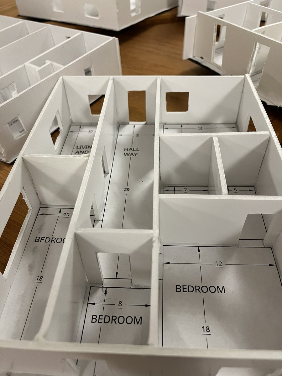 Finishing up our home design unit before summer. Students did a great job. #teched