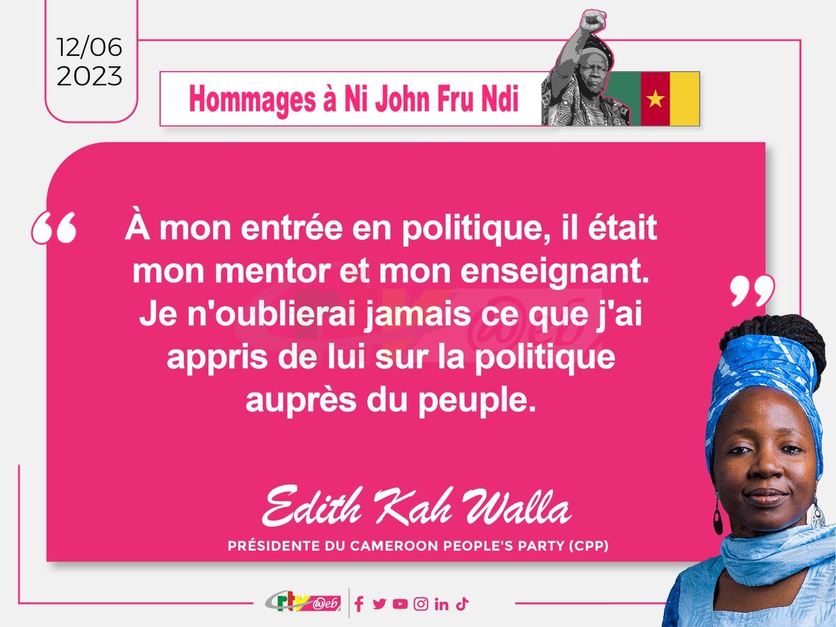 CRTV_web's tweet photo. #RIPChairman
La série d’hommages. https://t.co/OWHtLmUKXy