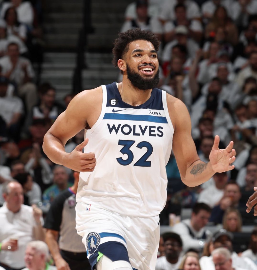 “When my time is up and I retire… there will be people that say I changed the game.” 

- Karl-Anthony Towns 

(Via @PatBevPod )