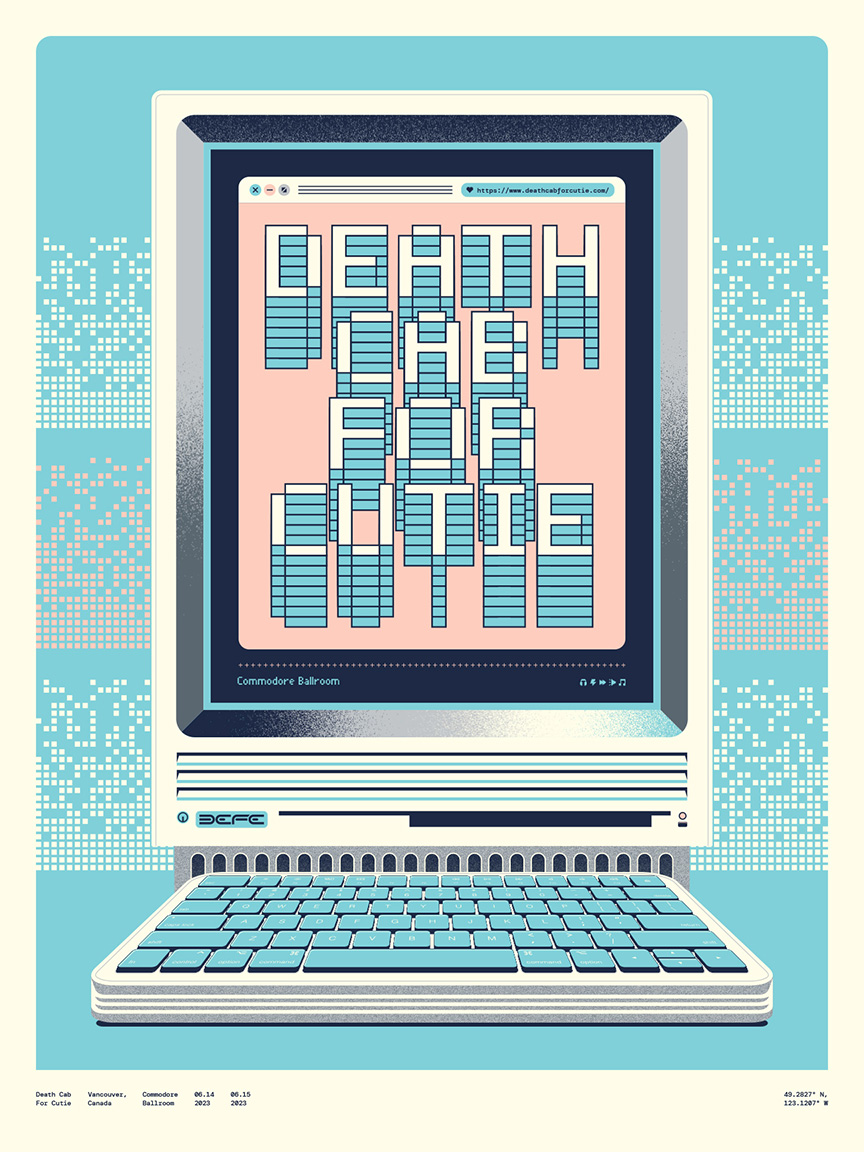 Vancouver, see you tonight for the first of two SOLD OUT shows at Commodore Ballroom!

Poster by <a href="/zocastudio/">Jose Garcia</a>