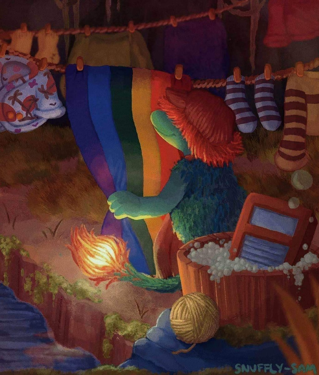 "And then one day I realised I could be more. I could be me."

Wanted to draw Boober for pride month and so I did! Rewatching The Glow from Fraggle Rock: Back to the Rock tonight!